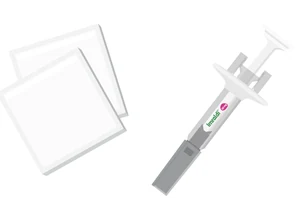 A syringe and a few papers

Description automatically generated