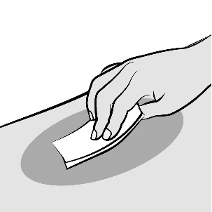 Description : A hand holding a paper

Description automatically generated